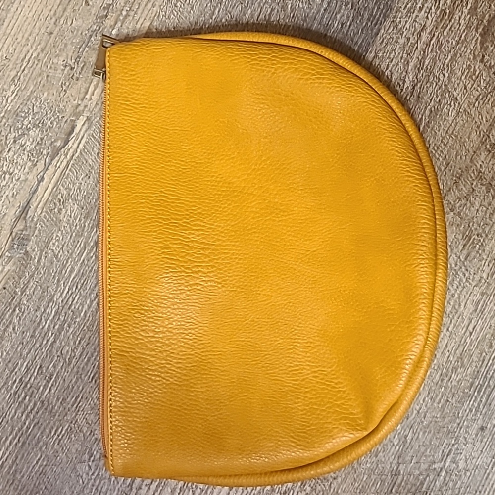 Anthropologie Yellow Ochre Clutch
